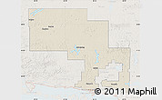Shaded Relief Map of Sudbury, lighten