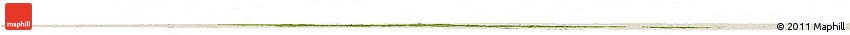 Satellite Horizon Map of Waterloo, shaded relief outside