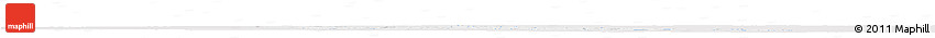 Silver Style Horizon Map of Waterloo, single color outside