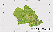 Satellite Map of Waterloo, cropped outside