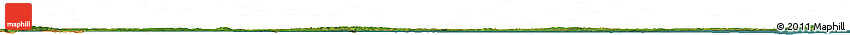 Satellite Horizon Map of Prince Edward Island