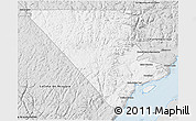 Silver Style 3D Map of Charlevoix