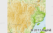 Physical Map of Charlevoix