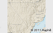 Shaded Relief Map of Charlevoix