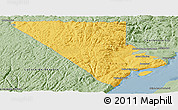 Savanna Style Panoramic Map of Charlevoix