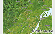 Satellite Map of Joliette