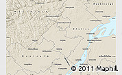 Shaded Relief Map of Joliette