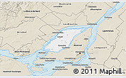 Classic Style 3D Map of Laval
