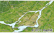Satellite 3D Map of Laval