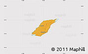 Political Map of Laval, cropped outside
