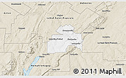 Classic Style 3D Map of Sherbrooke