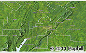 Satellite 3D Map of Sherbrooke