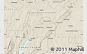 Shaded Relief Map of Sherbrooke