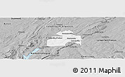 Gray Panoramic Map of Sherbrooke