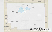 Classic Style 3D Map of Division No. 10