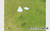 Satellite 3D Map of Division No. 10