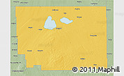 Savanna Style 3D Map of Division No. 10