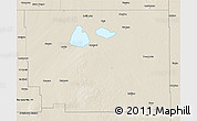Shaded Relief 3D Map of Division No. 10