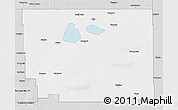 Silver Style 3D Map of Division No. 10