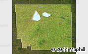 Satellite Map of Division No. 10, darken
