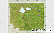 Satellite Map of Division No. 10, lighten