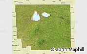 Satellite Map of Division No. 10, physical outside