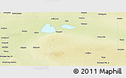 Physical Panoramic Map of Division No. 10