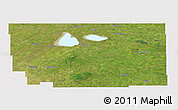 Satellite Panoramic Map of Division No. 10, cropped outside