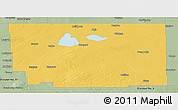 Savanna Style Panoramic Map of Division No. 10