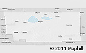 Silver Style Panoramic Map of Division No. 10