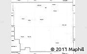 Blank Simple Map of Division No. 10