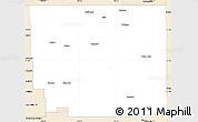 Classic Style Simple Map of Division No. 10