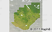 Satellite 3D Map of Division No. 16, lighten, semi-desaturated