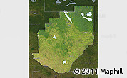 Satellite Map of Division No. 16, darken