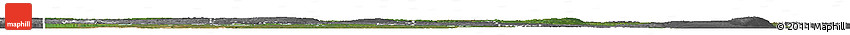 Satellite Horizon Map of Division No. 18, desaturated