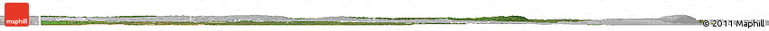Satellite Horizon Map of Division No. 18, lighten, desaturated