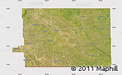Satellite Map of Division No.  2, cropped outside