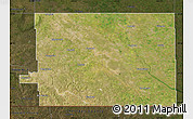 Satellite Map of Division No.  2, darken