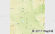Physical Map of Division No.  9