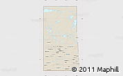 Shaded Relief Map of Saskatchewan, cropped outside
