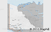 Gray 3D Map of Yukon