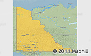 Savanna Style 3D Map of Yukon