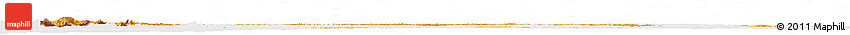 Political Horizon Map of Yukon, cropped outside