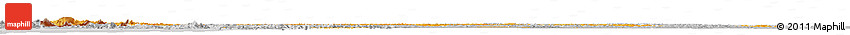 Political Horizon Map of Yukon, lighten, desaturated