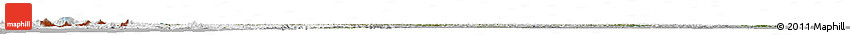 Satellite Horizon Map of Yukon, lighten, desaturated