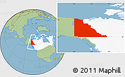 Savanna Style Location Map of Yukon, highlighted country, highlighted parent region