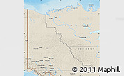 Shaded Relief Map of Yukon