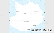 Silver Style Simple Map of Boa Vista