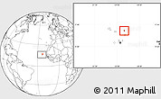 Blank Location Map of Sal, within the entire country
