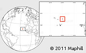 Blank Location Map of Sal, highlighted country